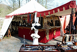 Sales tents and stands